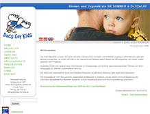 Tablet Screenshot of doc-for-kids.at